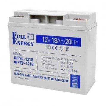 Full Energy FEL-1218 18 А&bull;ч 12В Свинцово-кислотная аккумуляторная батарея 99-00008453 фото