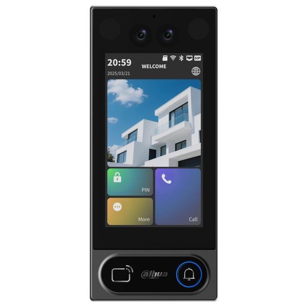 Dahua DHI-VTO6631QB-WP Wi-Fi Вызывная панель 99-10032965 фото