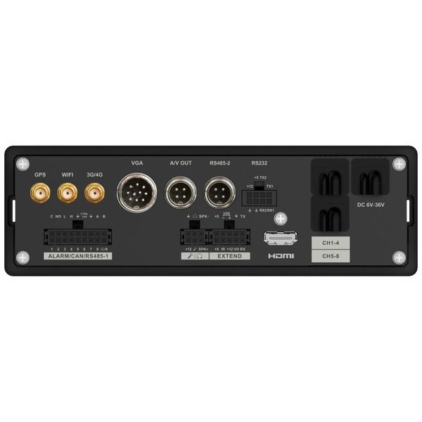 DHI-MNVR4208-GFWI POE H.265 2 HDD/SSDs AI Мобильный видеорегистратор Dahua 99-00023634 фото