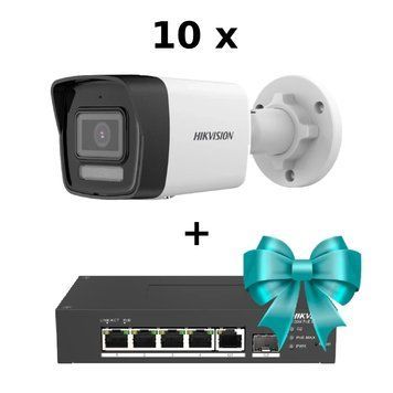 DS-2CD1043G2-IUF 4МП (4мм) із мікрофоном IP відеокамера Hikvision 99-10028428 фото