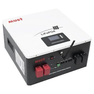 Must LP16-24200 25.6В 200А&bull;г Літієва акумуляторна батарея 99-00023554 фото