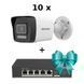 DS-2CD1043G2-IUF 4МП (2.8мм) с микрофоном IP видеокамера Hikvision