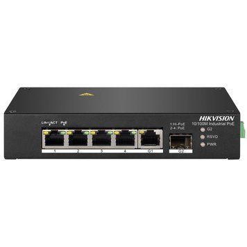 Hikvision DS-3T0306HP без БП Коммутатор 4 порта неуправляемый 99-10027250 фото