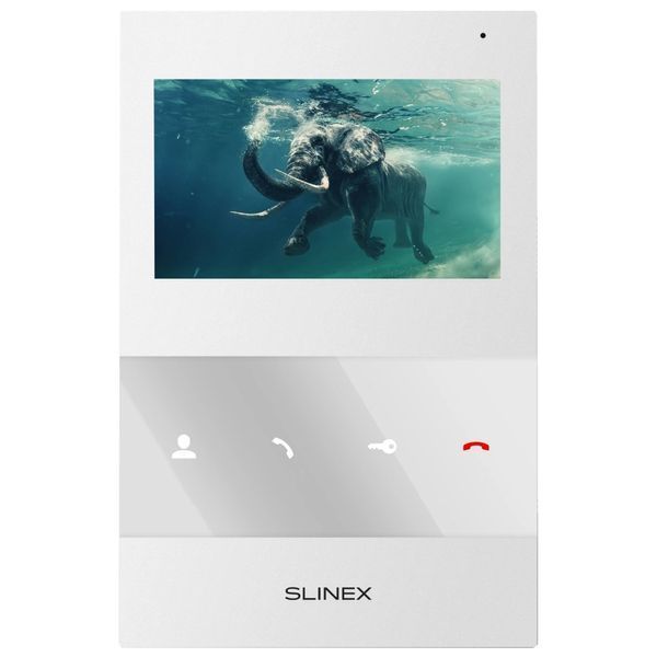 Slinex SQ-04M(White) + ML-16НR(Black) Комплект видеодомофона 99-00014494 фото