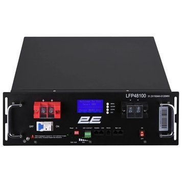 2E LFP48 100А&bull;ч 19" LCD 16S Литиевая аккумуляторная батарея 99-10028155 фото