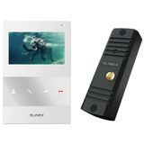 Slinex ML-16HD(Black)+SQ-04M(White) Комплект відеодомофону 99-00014497 фото
