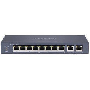 Hikvision DS-3E0310P-E/M PoE Коммутатор 8 портов неуправляемый 99-00014954 фото