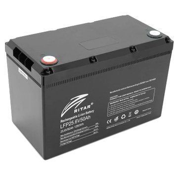 Ritar LFP25.6V50Ah 25.6В 50А&bull;ч 50А Литиевая аккумуляторная батарея 99-00023409 фото