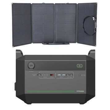 HYXiPower HYX-EA1000 + EcoFlow 110W Система автономного живлення однофазна 99-10024701 фото