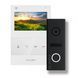 Slinex SQ-04N Cloud white + ML-17HD black Комплект видеодомофон + панель вызова 99-10025448 фото 1