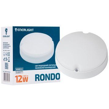 ENERLIGHT RONDO Світильник світлодіодний 12Вт 5000К IP65 99-00015232 фото
