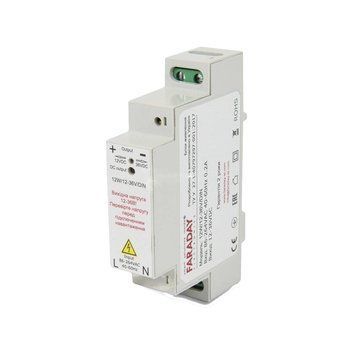 Faraday Electronics 12W/12-36V/DIN 11.8-37.5В 1-0.3А Блок живлення 99-00016403 фото