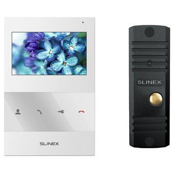 Slinex SQ-04(White)+ML-16НD(Black) Комплект відеодомофону 99-00014544 фото
