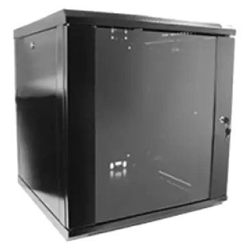 Hypernet WMNC-12U-FLAT- BLACK Шкаф коммутационный настенный 12U 600x450 разборный 99-00008322 фото