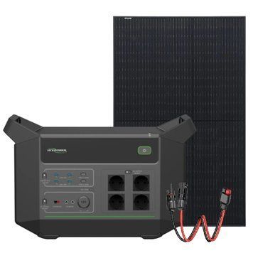 HYXiPower HYX-EA2000 + Risen Solar RSM40-8-400MB Full Black Система автономного живлення однофазна 99-10025924 фото