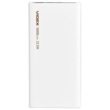 VIDEX VPB-310 22.5W White 10000mAh Повербанк 99-10028293 фото