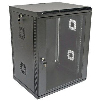 19"15U, 600х600х773 акриловое стекло, черная Шкаф 99-10024971 фото