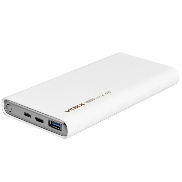 VIDEX VPB-310 22.5W White 10000mAh Повербанк 99-10028293 фото