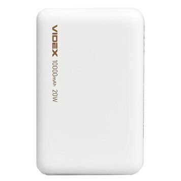 VIDEX VPB-331 PD20W White 10000mAh Повербанк 99-10028294 фото