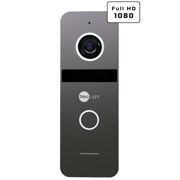 Neolight ALPHA Hybrid + SOLO FHD Graphite Комплект відеодомофону 99-00024849 фото