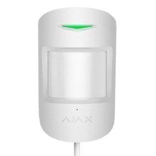 Проводной извещатель движения и разбития стекла Ajax Superior CombiProtect white Fibra 99-00011026 фото