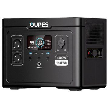OUPES S015 1500Вт LiFePO4 1488Вт&bull;г Портативна зарядна станція 99-10033293 фото