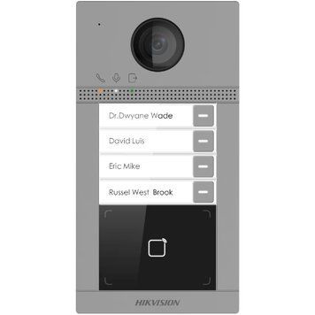 DS-KV8413-WME1(B)/Flush 2 Мп IP вызывная панель с Wi-Fi 99-00006881 фото