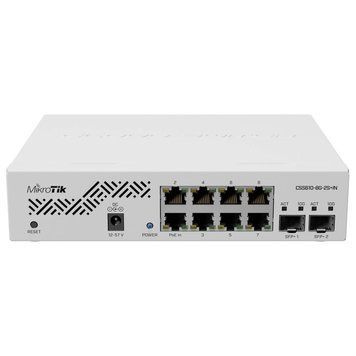 MikroTik CSS610-8G-2S+IN Комутатор 8 портів керований 99-00014397 фото