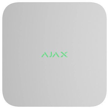 Ajax NVR DC (8ch) white Відеореєстратор 99-10025185 фото