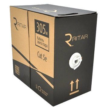 Ritar UTP (4x2x0.51) 4p 24 AWG 305м Кабель 99-10029490 фото