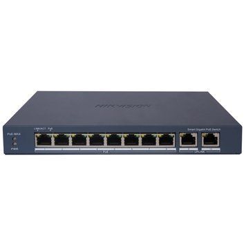 Hikvision DS-3E1510P-EIV2 POE Коммутатор 8 портов управляемый 99-10027151 фото