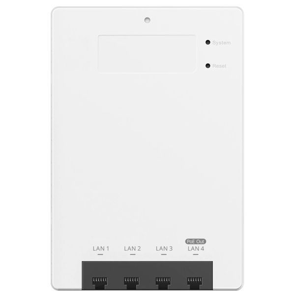 Ruijie Reyee RG-RAP62-Wall Wi-Fi 6 AX3000 двухдиапазонная Точка доступа 99-10028134 фото