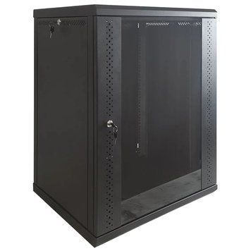 EServer 12U 600х600х637 стекло, черная Шкаф 99-10027989 фото