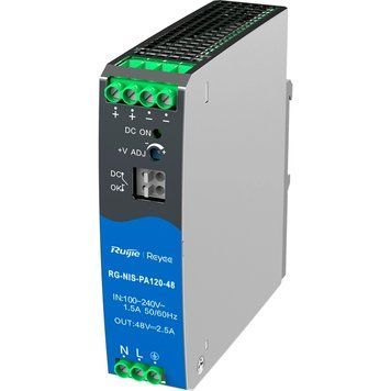 Ruijie RG-NIS-PA120-48 Джерело живлення AC/DC 120 Вт на DIN-рейку 99-00016929 фото