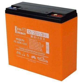 Full Energy FE-DZM-1222 12В 22А&bull;час тяговый гелевый Аккумулятор 99-10027501 фото