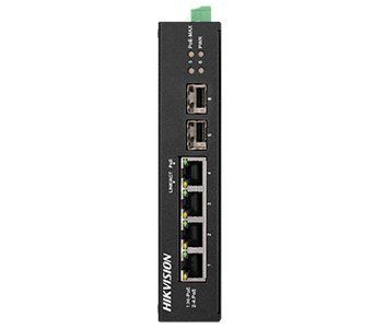 Hikvision DS-3T0506HP-E/HS POE Коммутатор 4 порта неуправляемый 99-00004410 фото