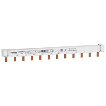 Schneider Electric EZ9XPH312 EASY9 63A 3P Гребінчаста шина на 12 модулів 99-00012684 фото