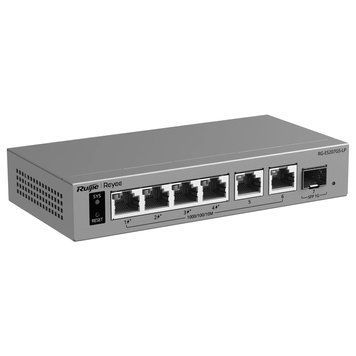 Ruijie RG-ES207GS-LP PoE Комутатор 6 портів керований хмарно 99-10037756 фото