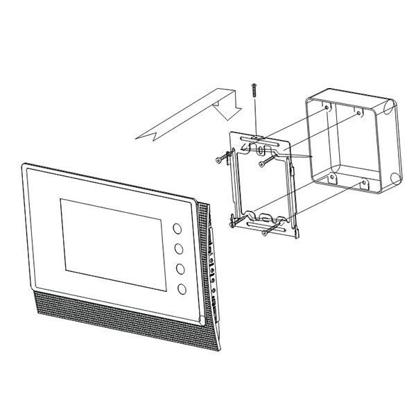 Commax CDV-70U Відеодомофон 99-00021047 фото