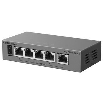 Ruijie Reyee RG-ES205GC-V2 Комутатор 5 портів керований хмарно 99-10037758 фото