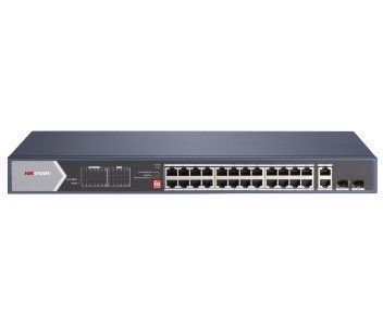 Hikvision DS-3E0528HP-E Hi-PoE Коммутатор 24 порта неуправляемый 99-00004414 фото