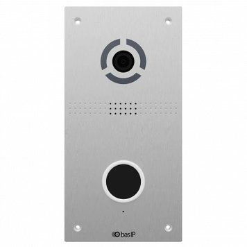 Bas-IP AV-05FD silver IP вызывная панель с бесконтактной кнопкой вызова 99-00009108 фото