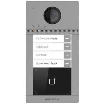 DS-KV8413-WME1(C)/Flush/Europe BV Вызывная панель с Wi-Fi 99-00016655 фото