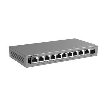 Ruijie RG-ES211GS-LP PoE Комутатор 11 портів керований хмарно 99-10037761 фото