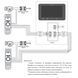 Slinex SM-07 White + ML-17HD Graphite Комплект відеодомофона 99-10035999 фото 4