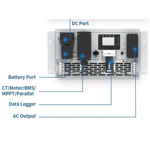 Deye SUN-100K-PCS01HP3 Інвертор модульний 99-10029024 фото