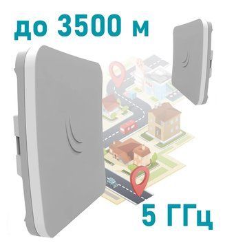 MikroTik SXTsq 5 ac (RBSXTsqG-5acD) 5GHz Беспроводной WiFi мост 99-00019455 фото