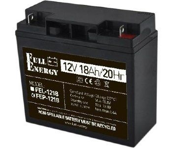 Full Energy FEP-1218 18 А&bull;ч 12В Свинцово-кислотная аккумуляторная батарея 99-00003358 фото