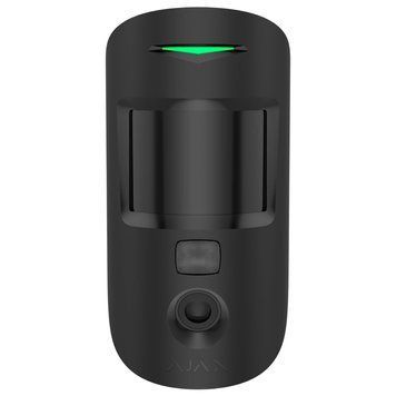 Беспроводной извещатель движения с камерой Ajax Superior MotionCam HD (PhOD) black Jeweller 99-10024676 фото