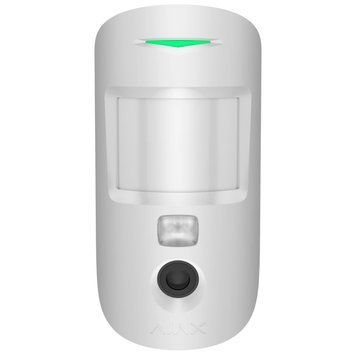 Беспроводной извещатель движения с камерой Ajax Superior MotionCam HD (PhOD) white Jeweller 99-10024677 фото